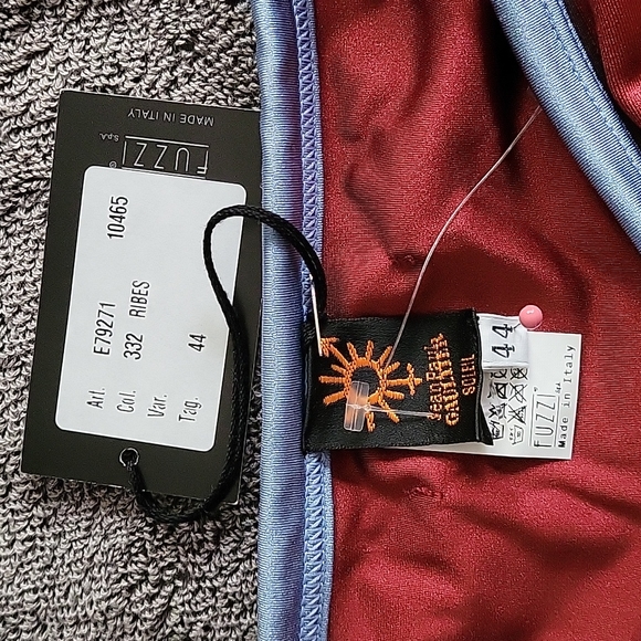 Jean Paul Gaultier Soleil Men's Red Swimsuit Breifs 44 - Picture 5 of 10